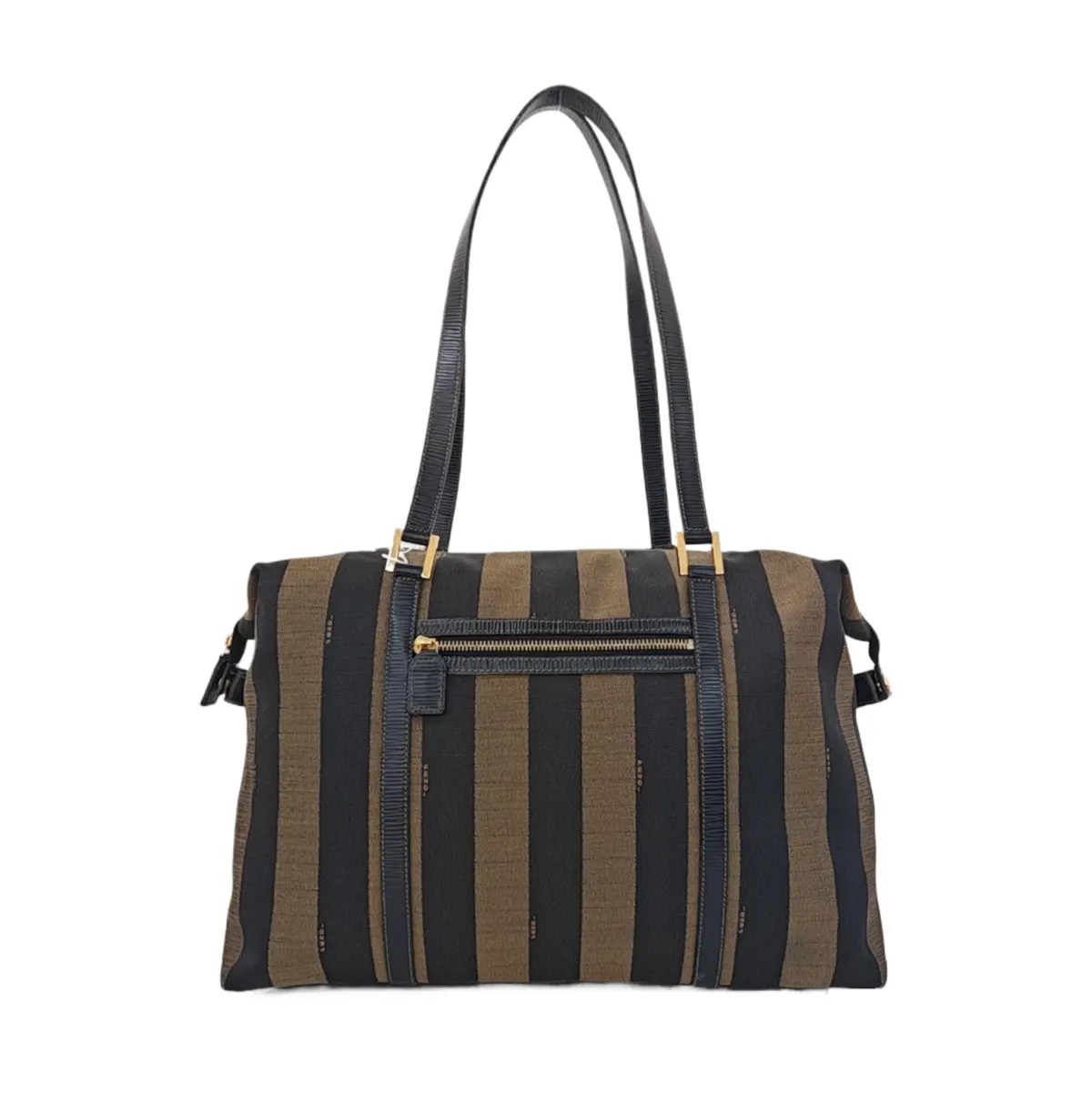 FENDI Canvas Tote Bag Multicolor