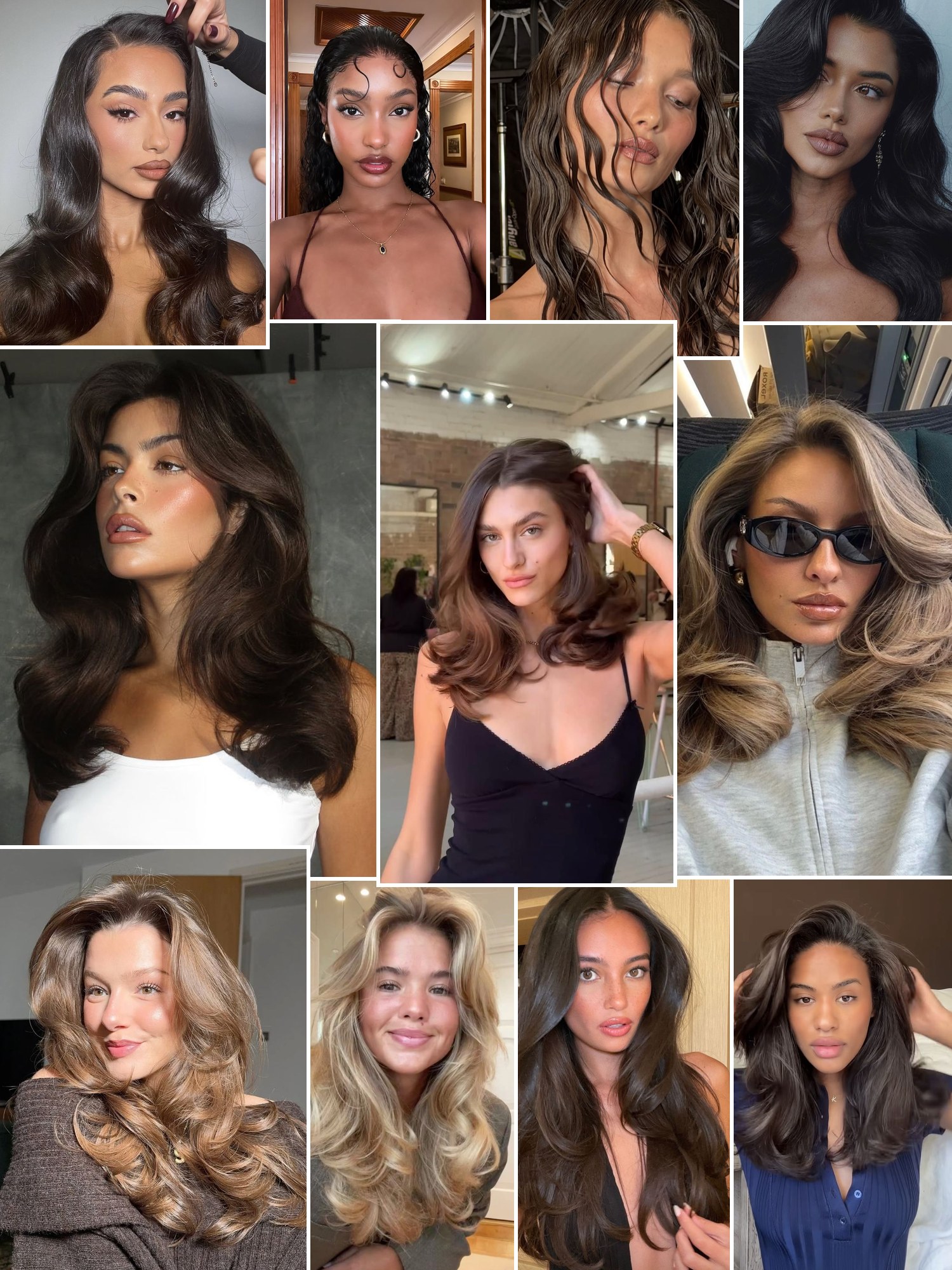Collage of multi-stylers with auto-wrap barrels and similar looks