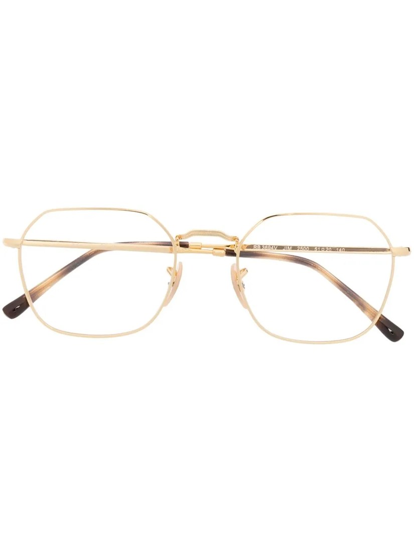 Square-frame optical glasses