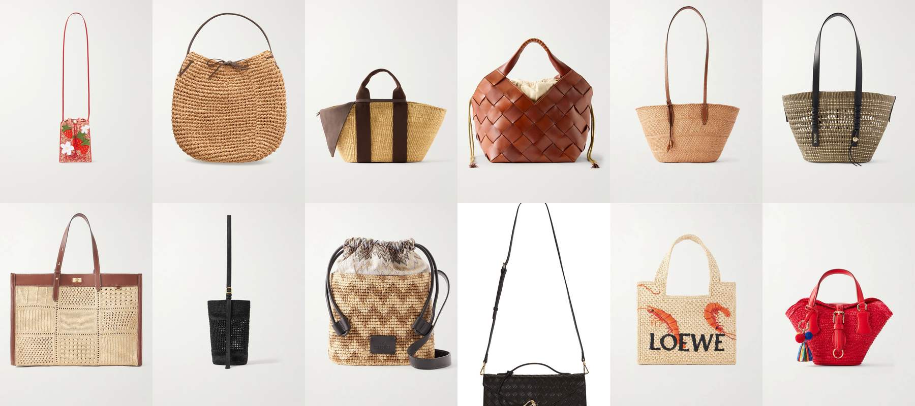 Phoebe Gates Straw Bags