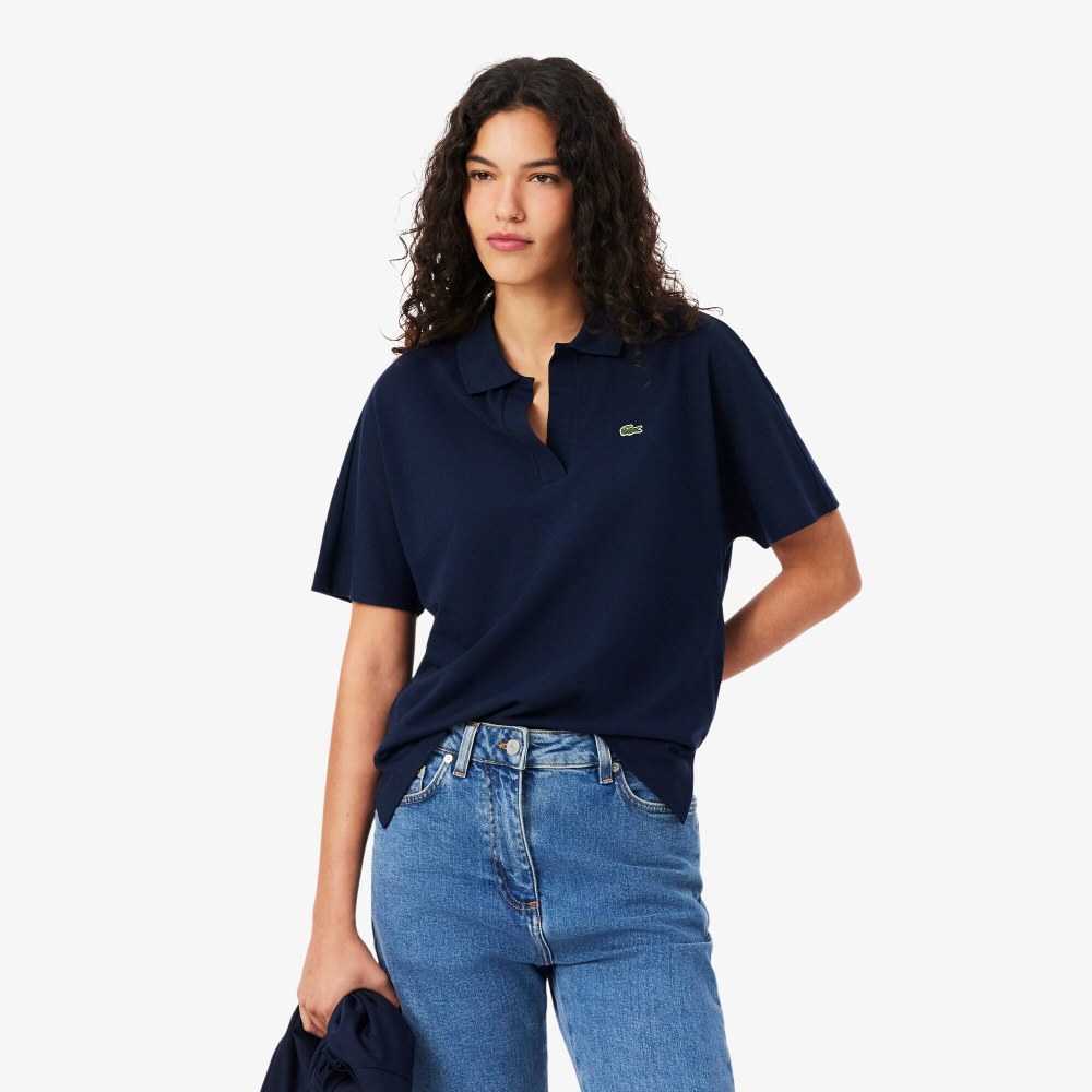 Relaxed Fit Piqué Polo