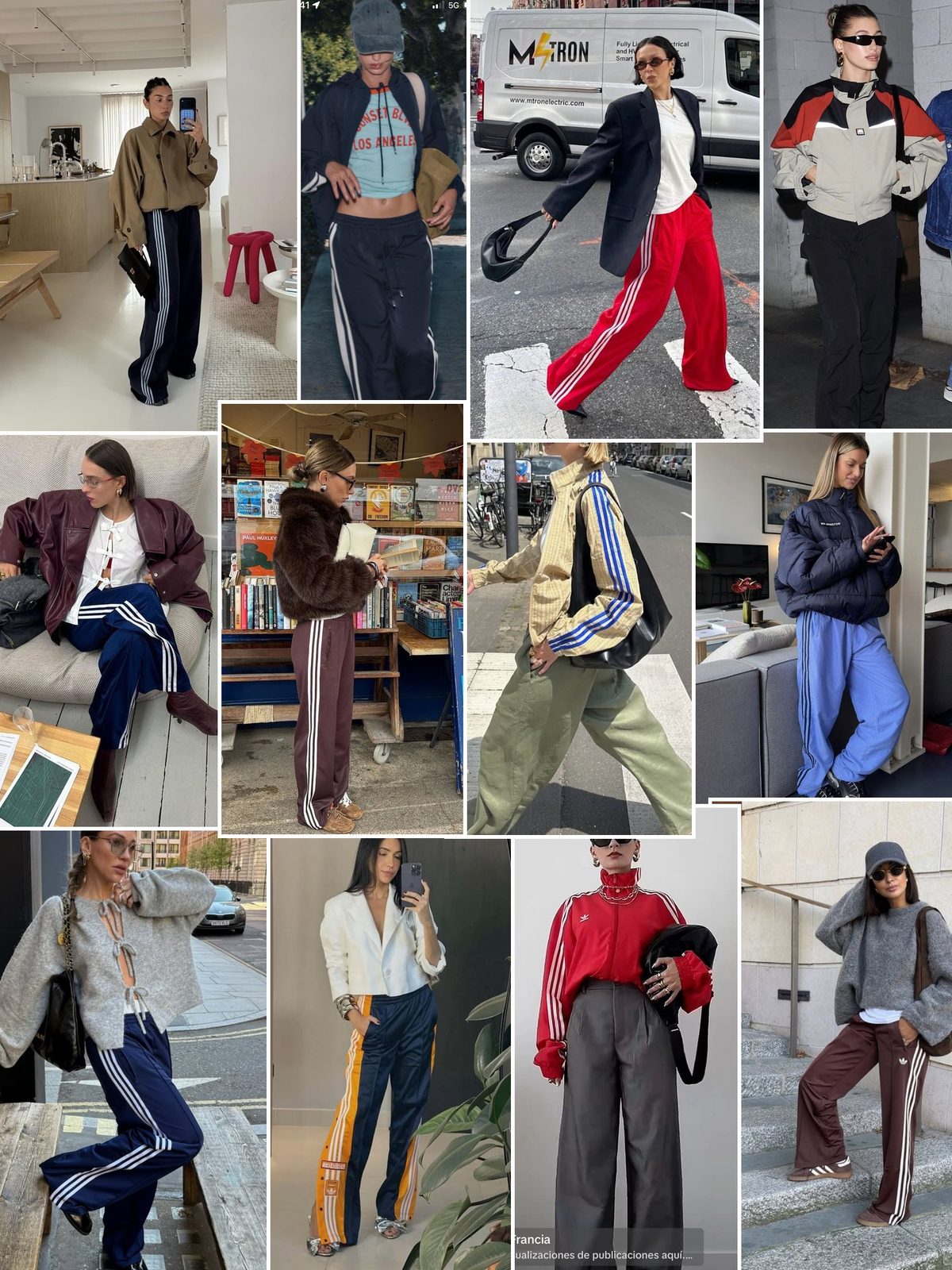 Track Star collage