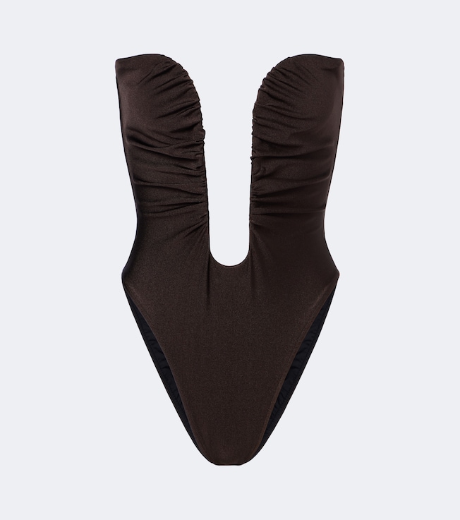 Strapless swimsuit