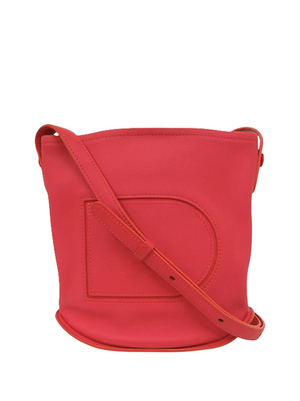 Pre-Owned 2021-2026 Leather Pin Twist Crossbody Bag