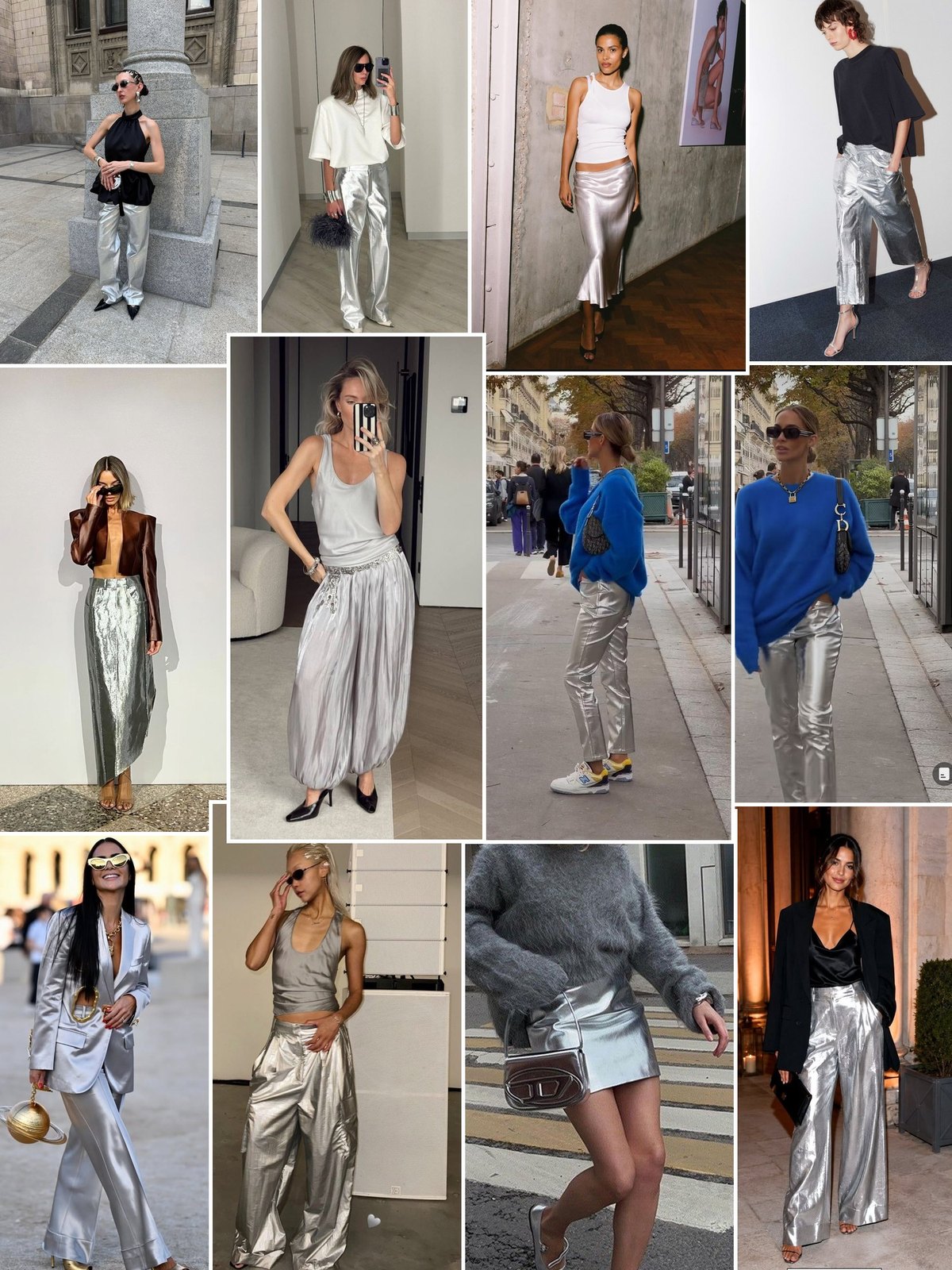 Shiny Metal collage