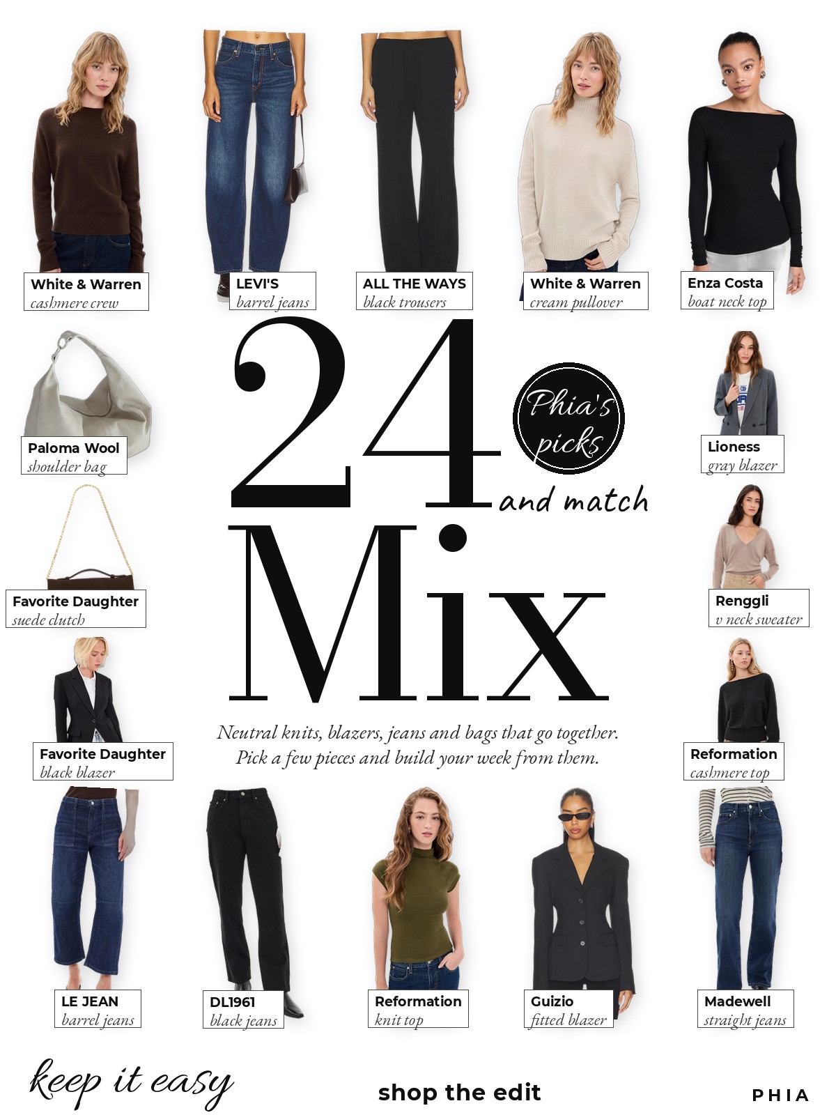Easy Mix and Match collage