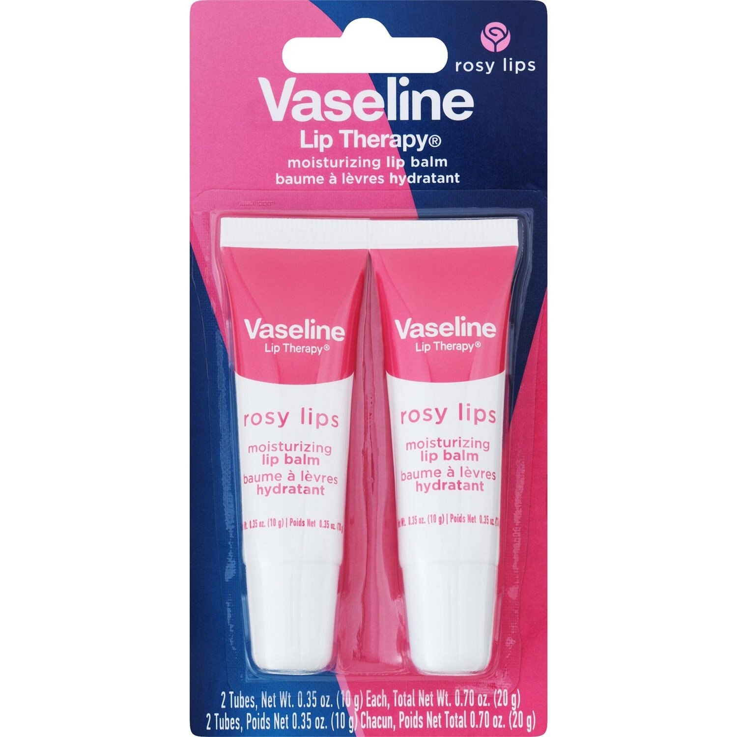 Rosy Lips Tinted Lip Balm Twin Pack