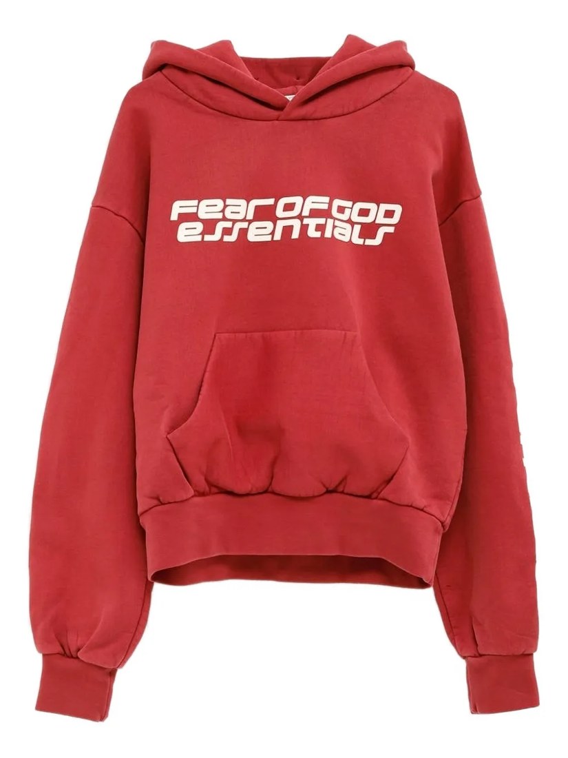 Logo-print hoodie