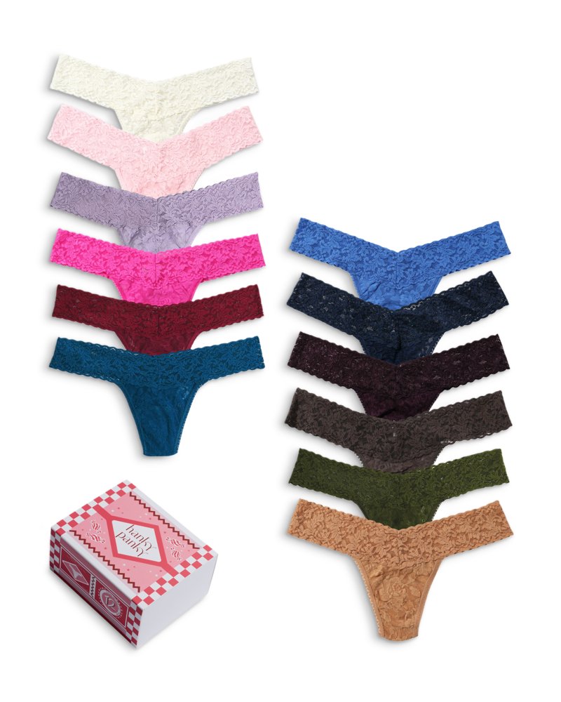 Low Rise Thong Boxed Set, Pack of 12