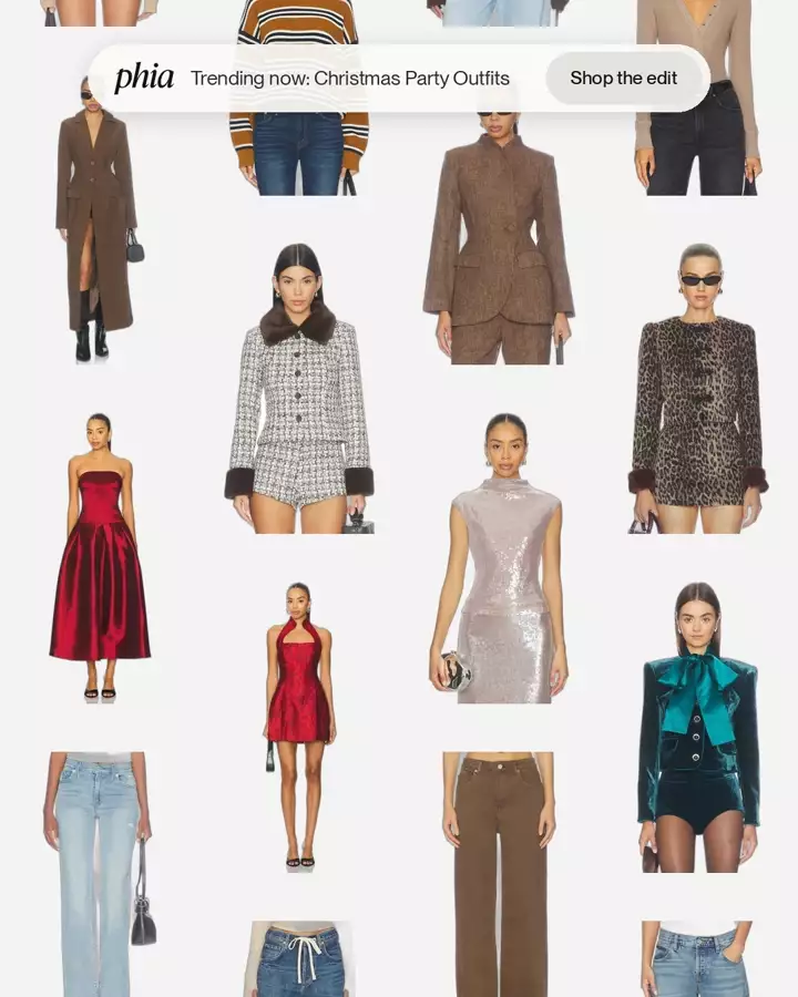 Video: Phia trending editorials, then build your digital closet on Phia