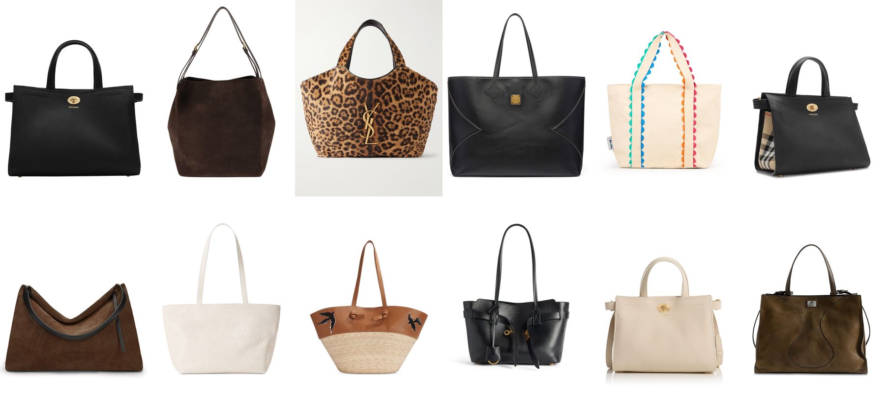 Leather Tote Edit