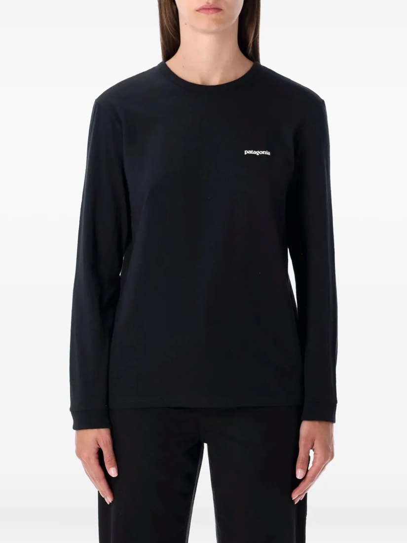 Logo-detail long-sleeved T-shirt