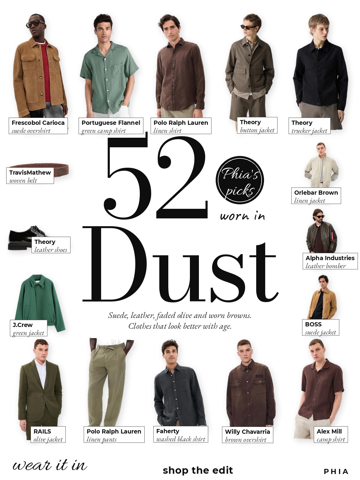 Dust Line collage
