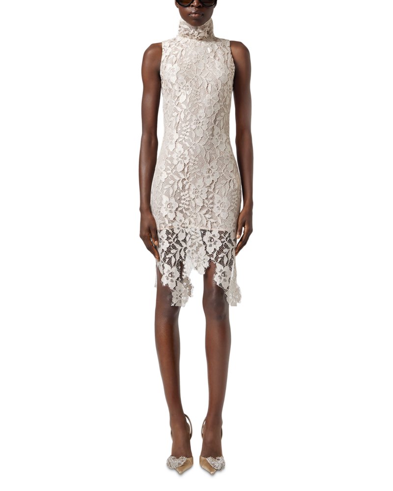 Sleeveless Lace Dress