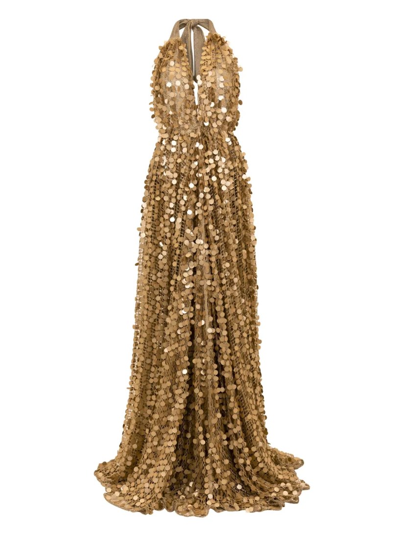 Divina sequin maxi dress
