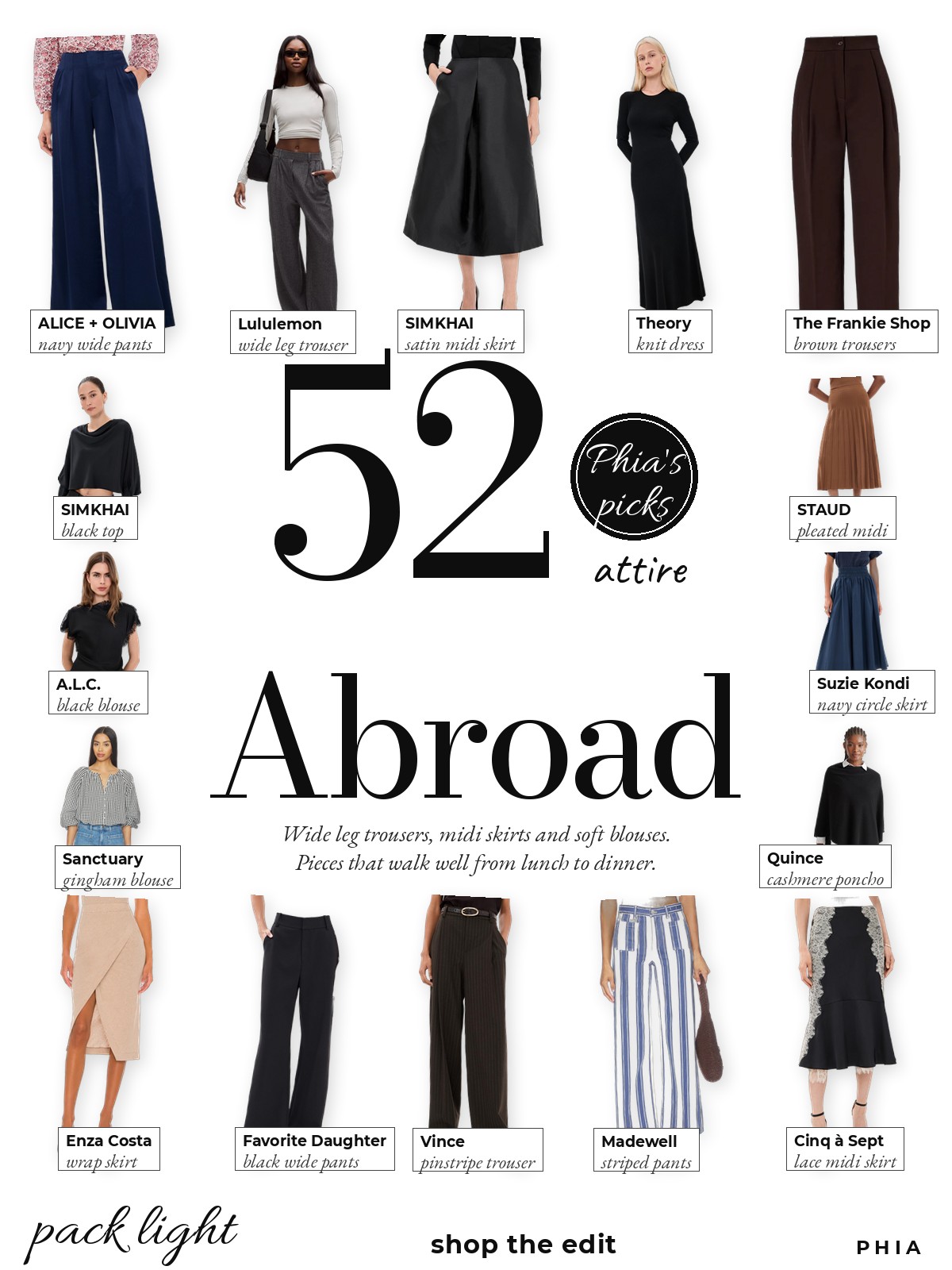 Abroad Attire collage