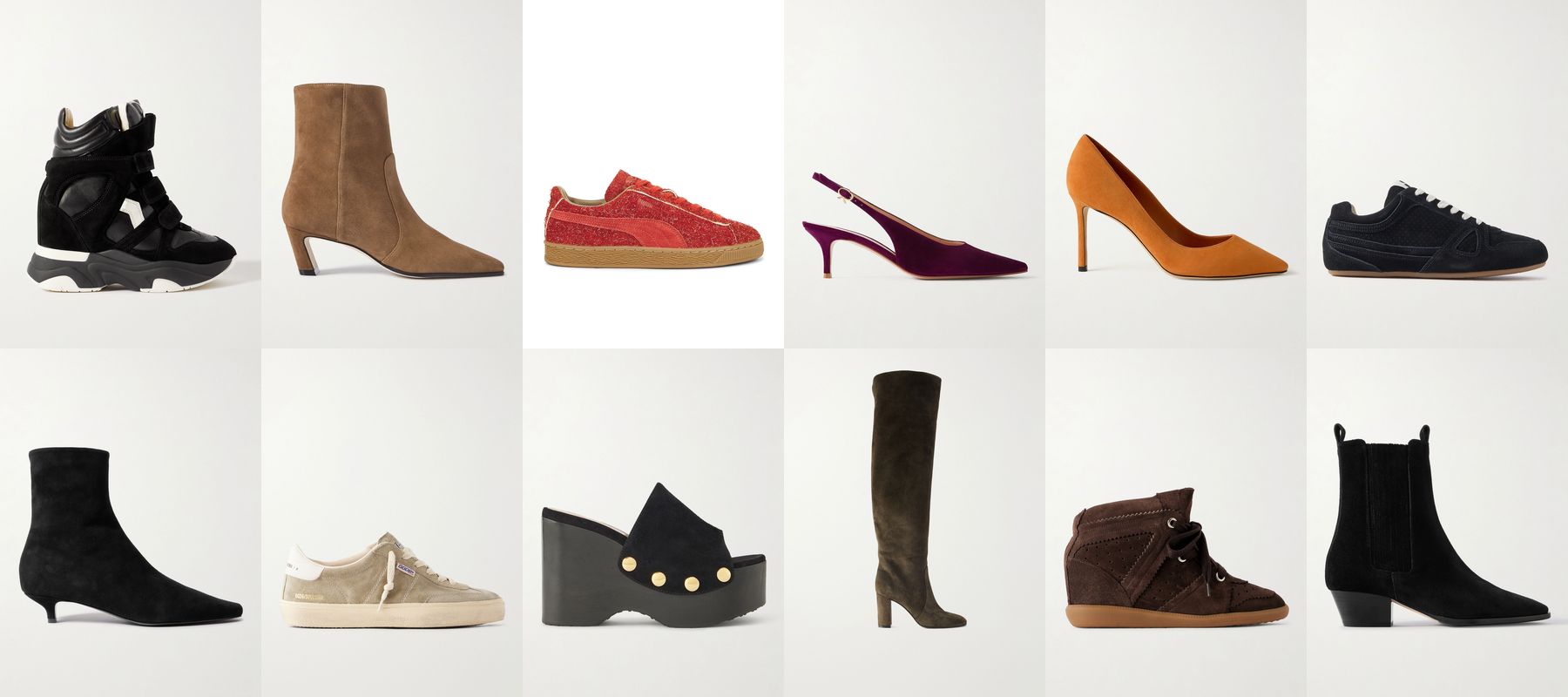 Phoebe Gates Suede Shoes