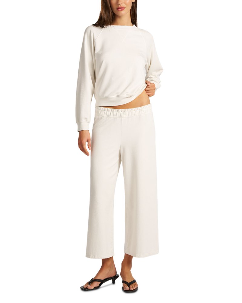 Lucca Raglan Sleeve Sweatshirt & Capri Pants