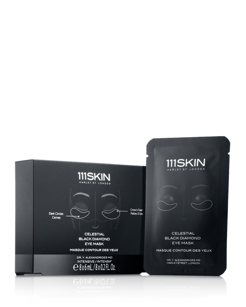 Celestial Black Diamond Eye Mask Box, 8 Piece