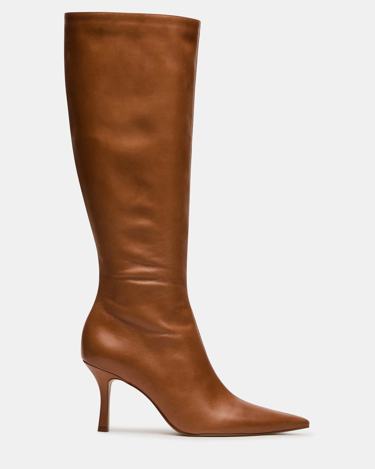 Tinsley Vintage Tan Leather Knee-High Boots