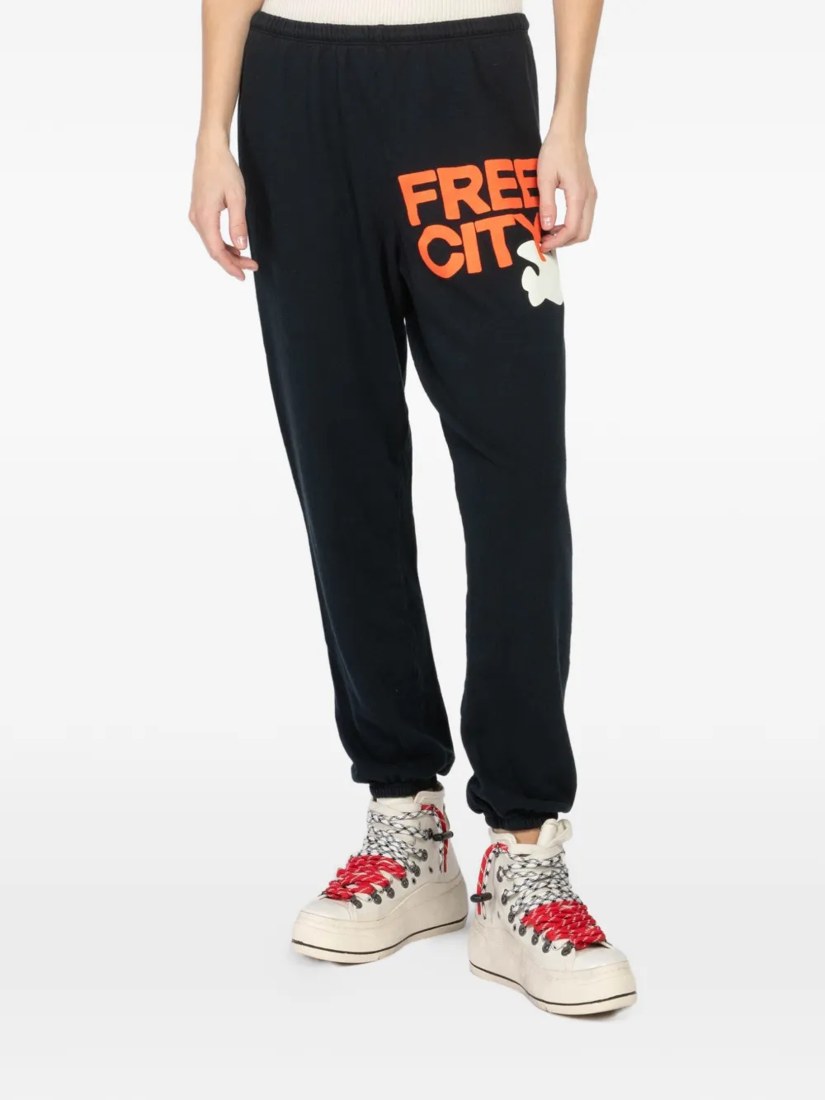 Logo-print track pants