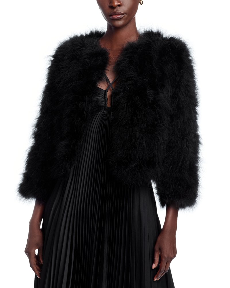 Esti Marabou Feather Jacket