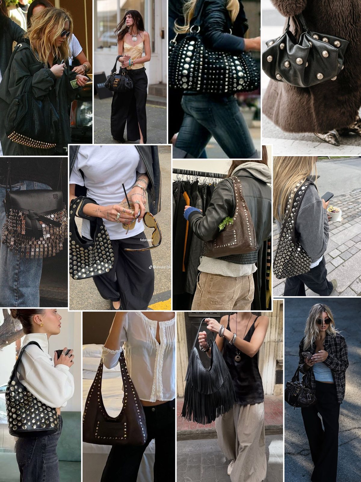 Slouch Stud collage