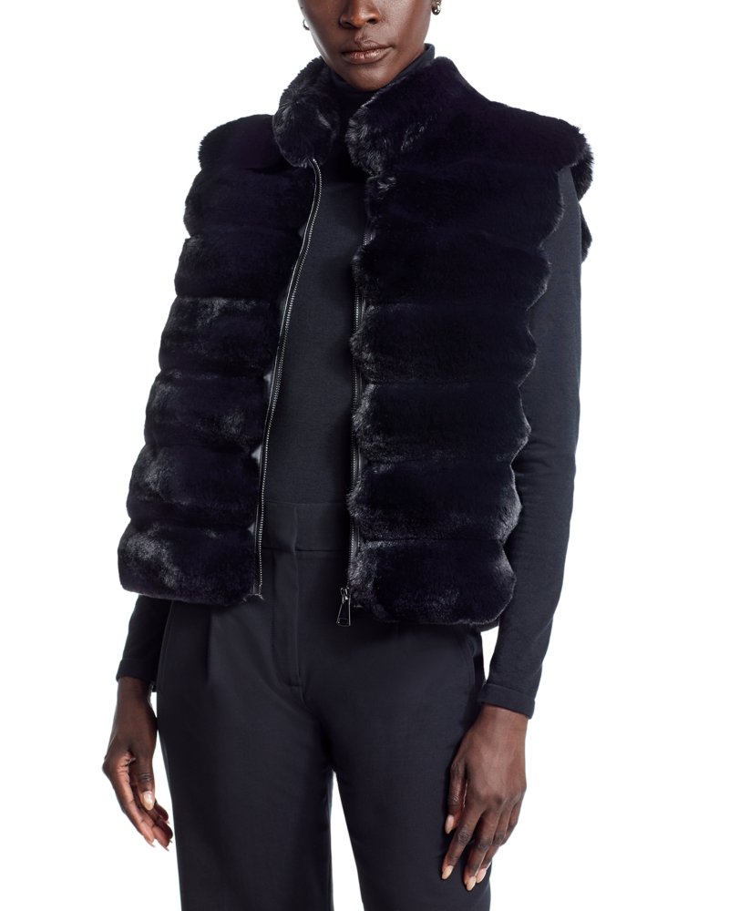 The Faux Chinchilla Vest
