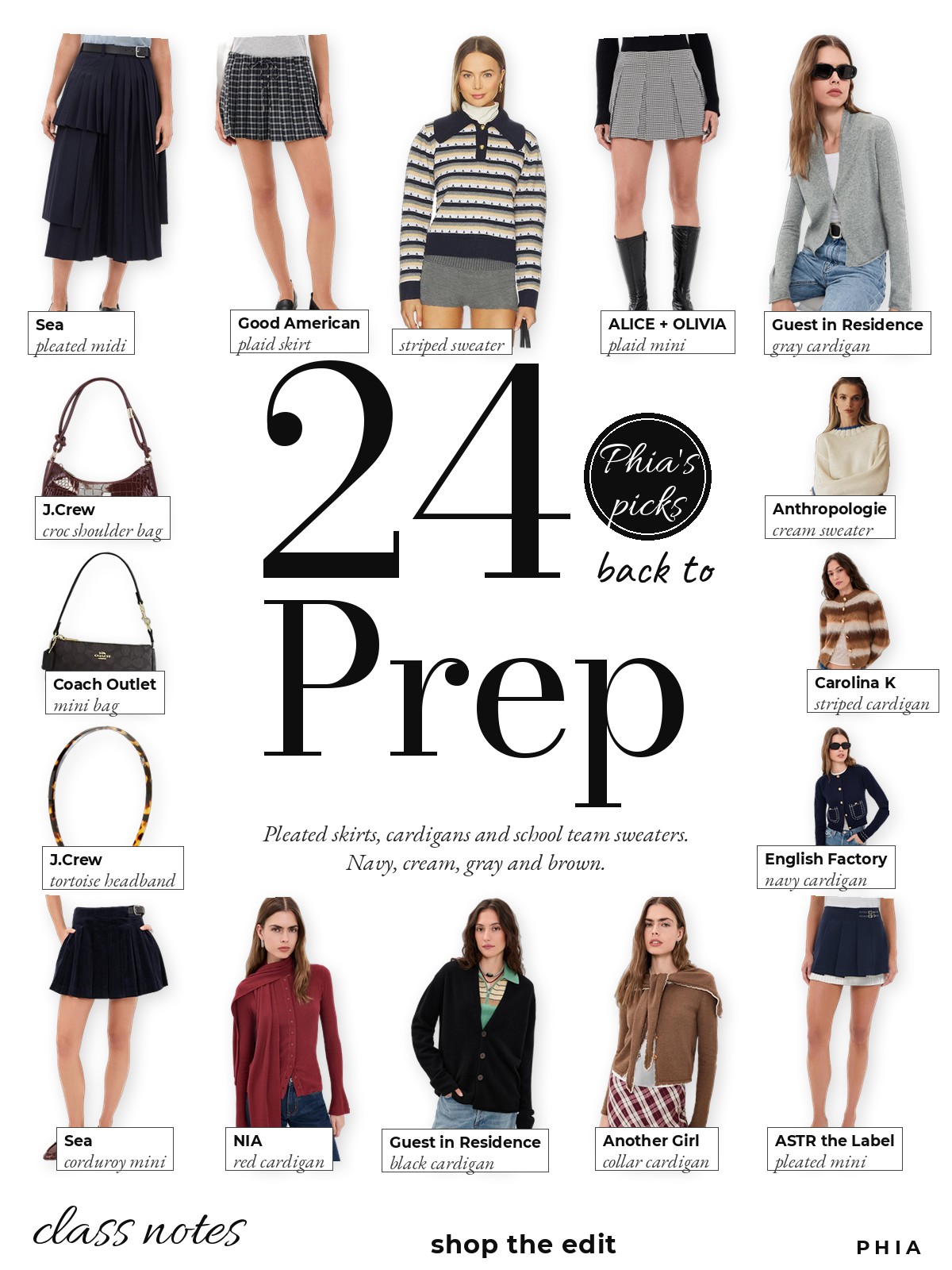 Back to Prep collage