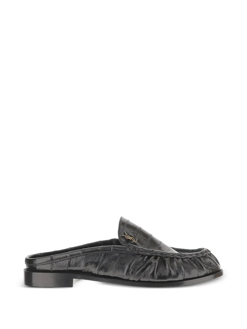 Le Loafer crocodile-effect loafers