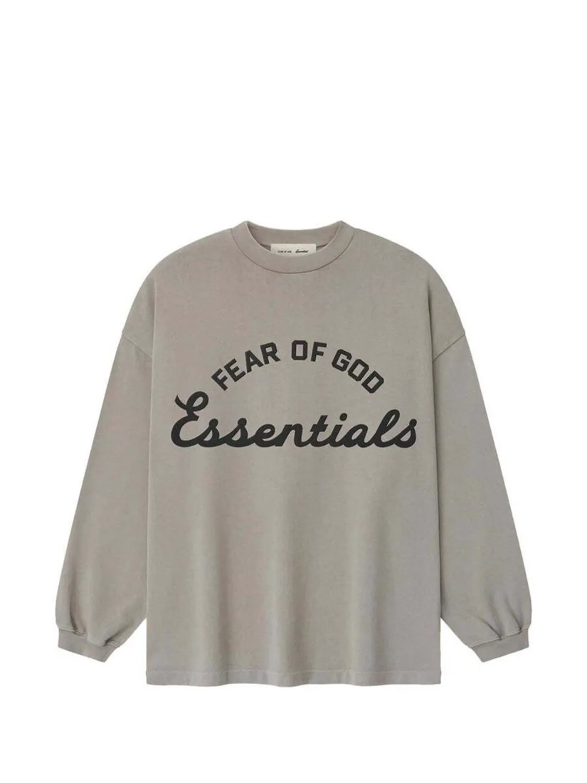 Essentials logo-print sweatshirt