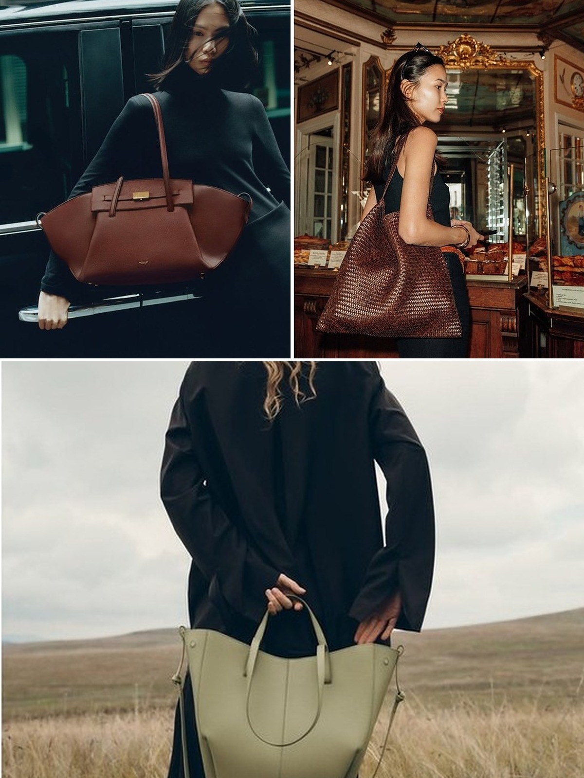 Three pictures that set the mood for the tote