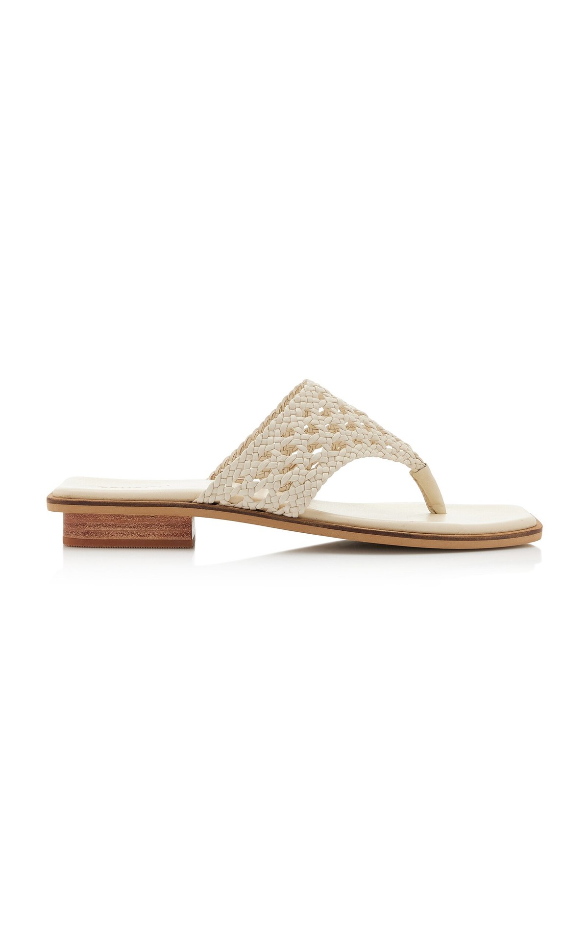 Exclusive La Isla Tess Woven Leather Sandals