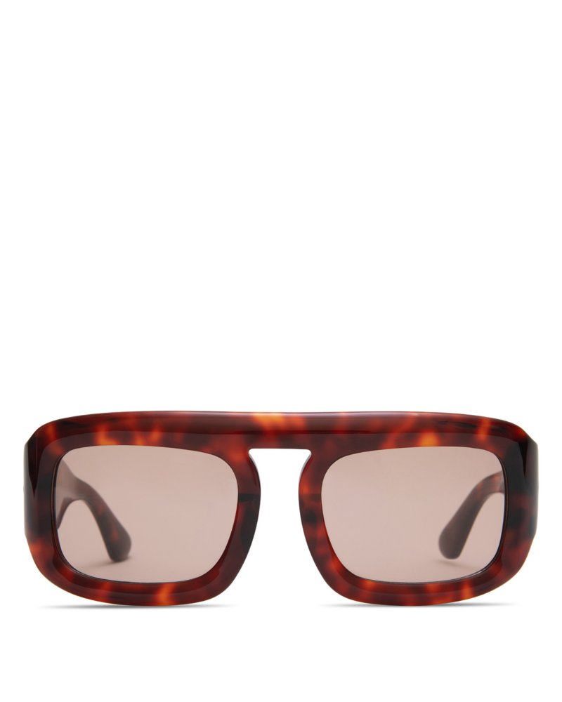 Aries Aviator Sunglasses, 57mm