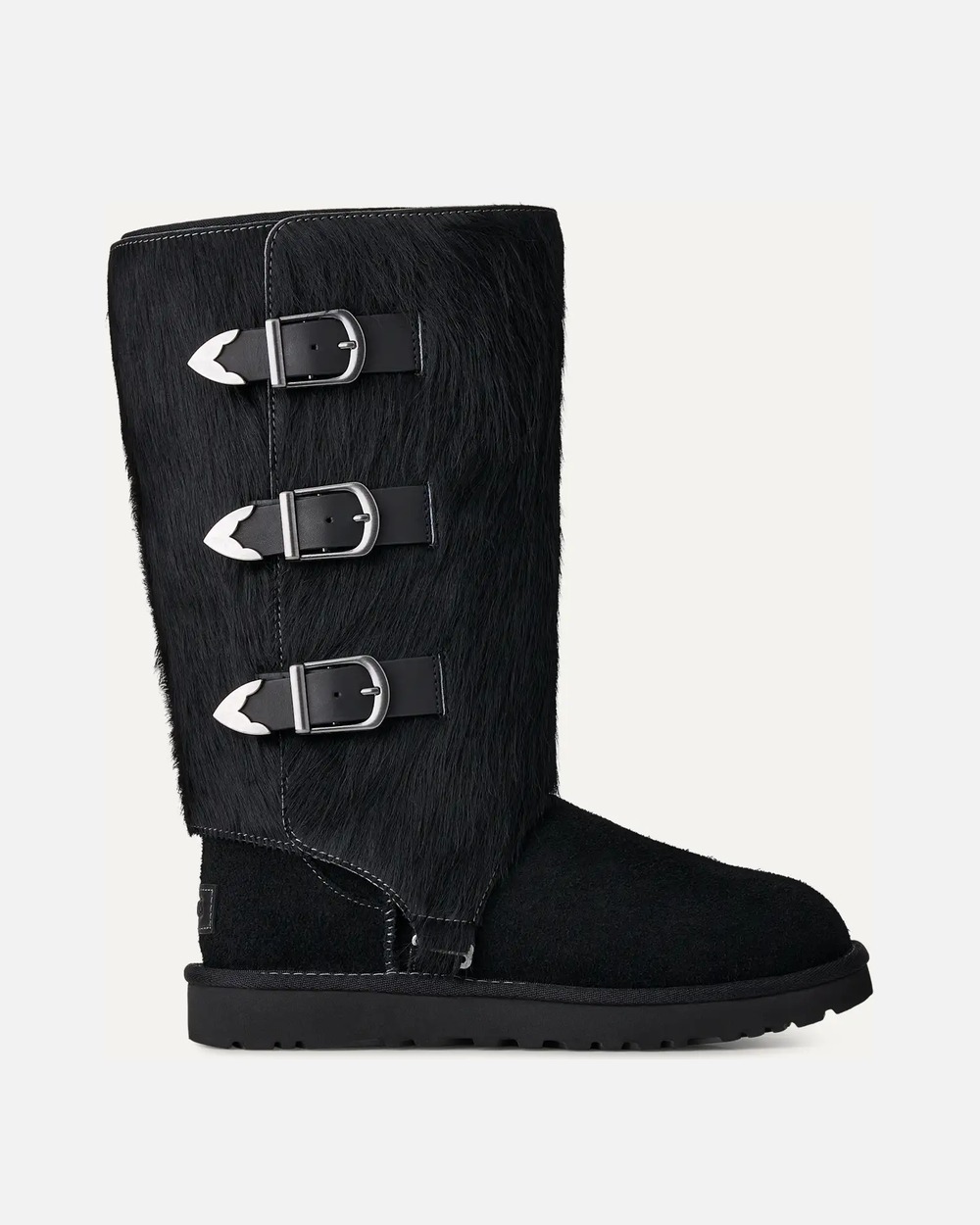 Classic Tall Western Boot in Black