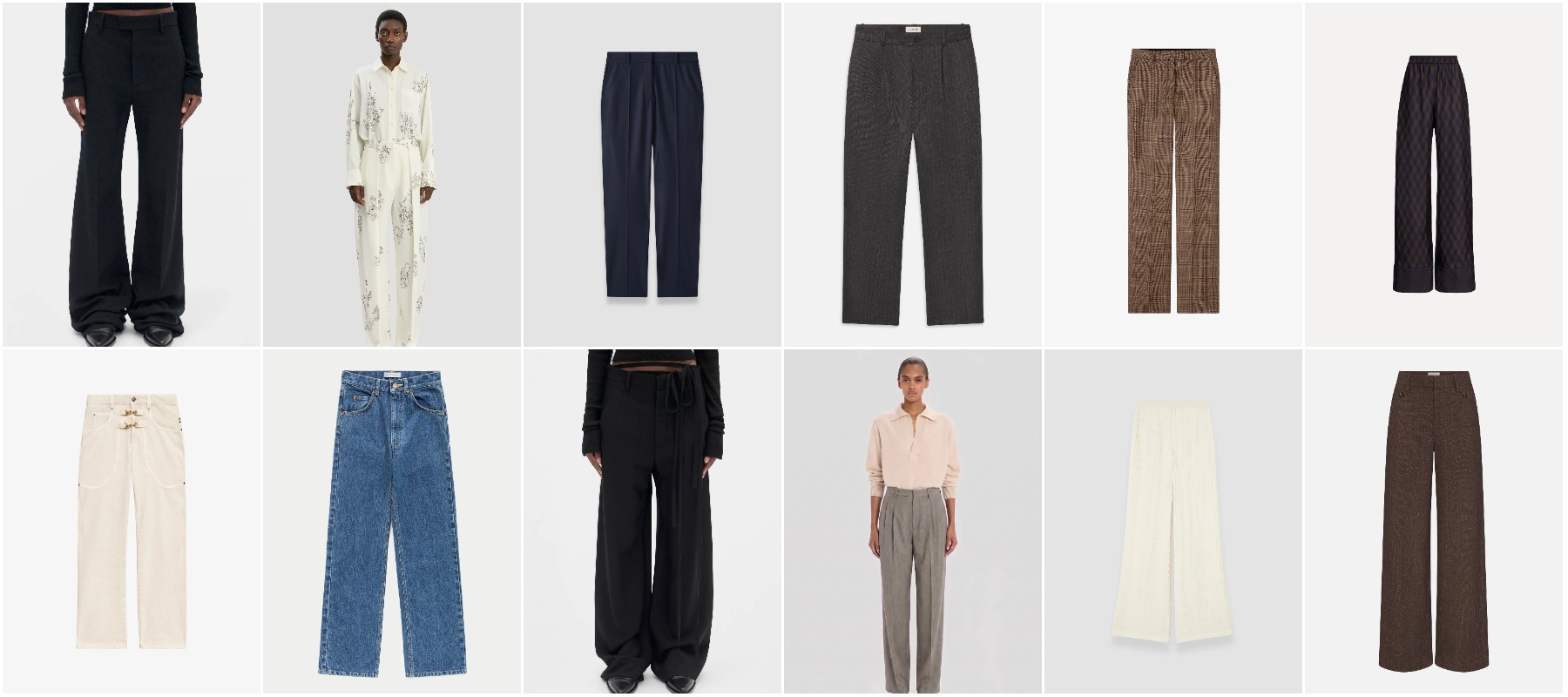 Wide-Leg Trousers Return product edit