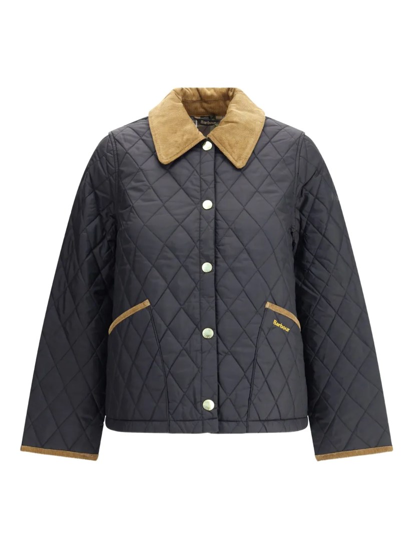 Icons cropped Liddesdale quilted jacket