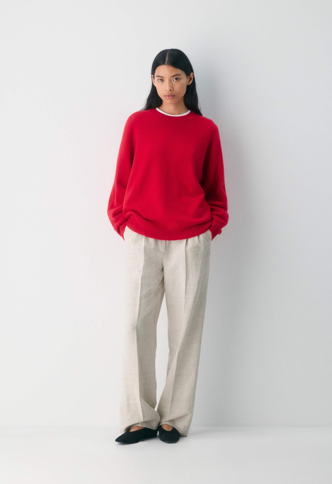 The Effortless Pant CruiseLinen, Natural Ecru