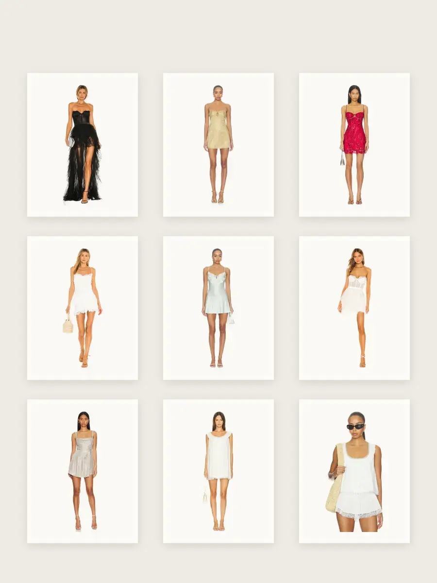 For Love & Lemons product edit video