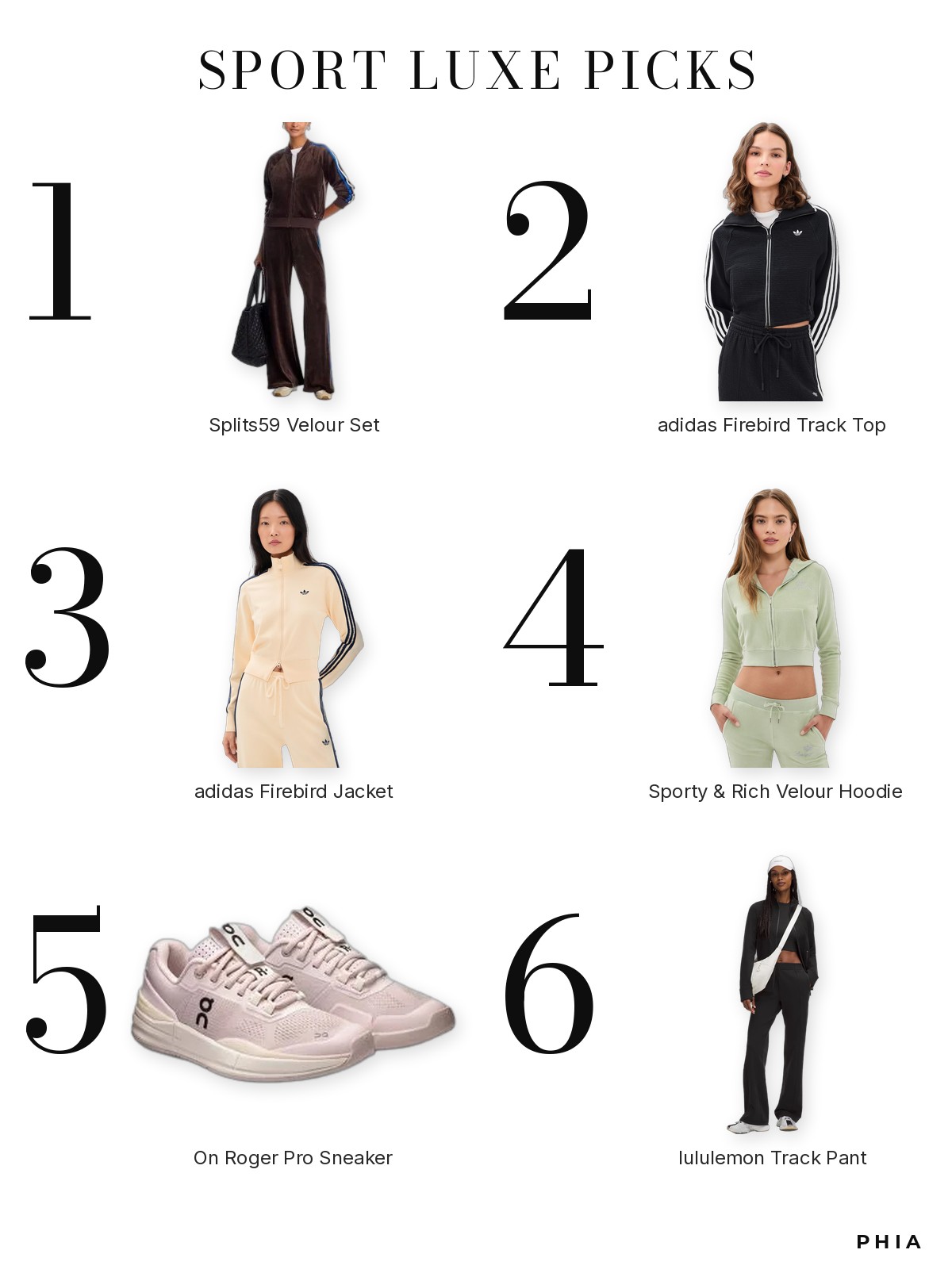 Sport Luxe collage