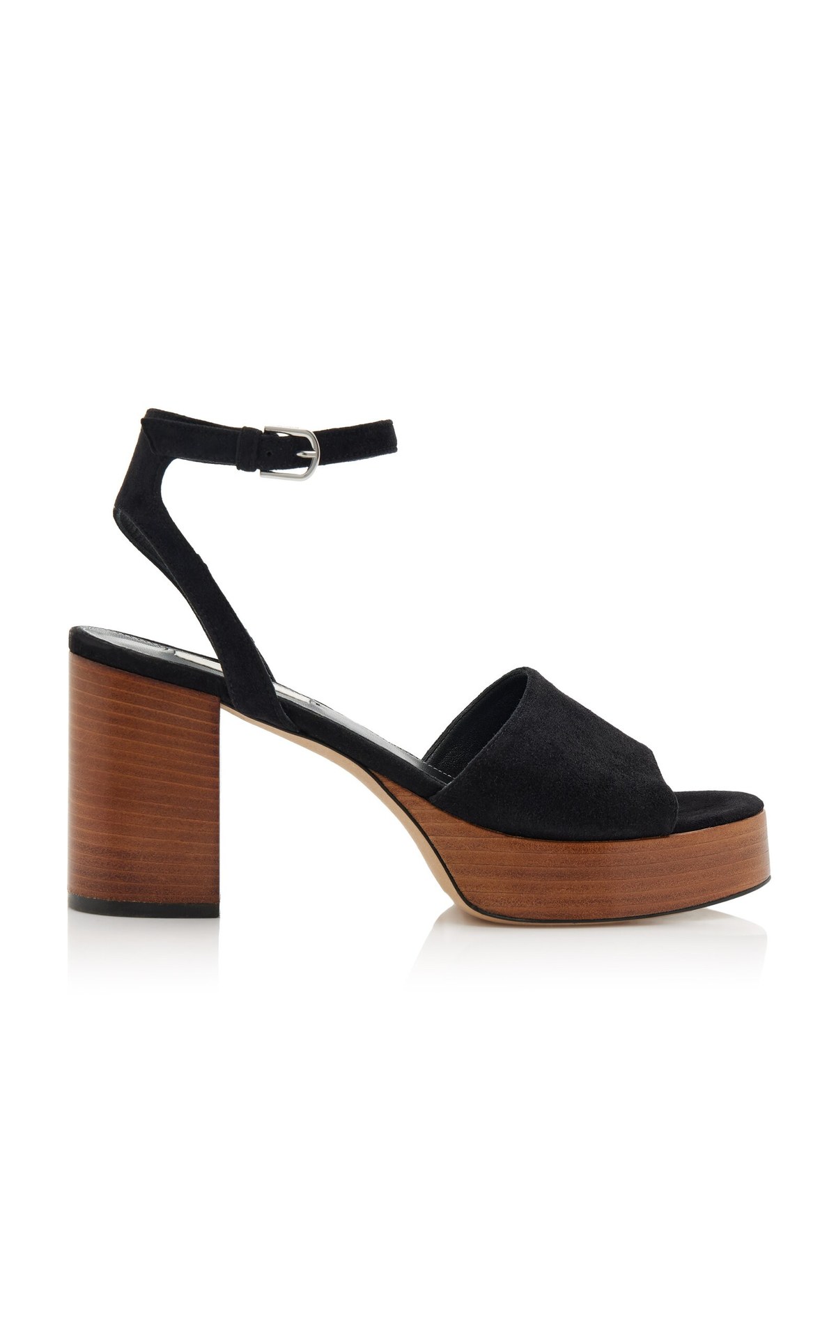 Suede Platform Sandals