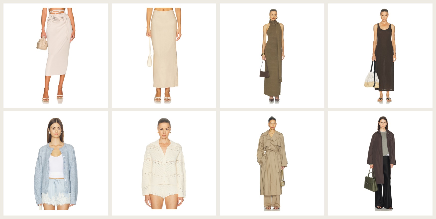 Skirts, dresses and layers