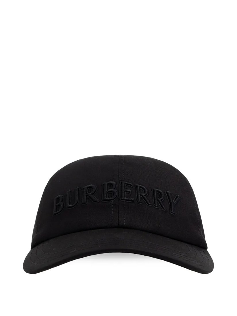 Logo gabardine baseball cap