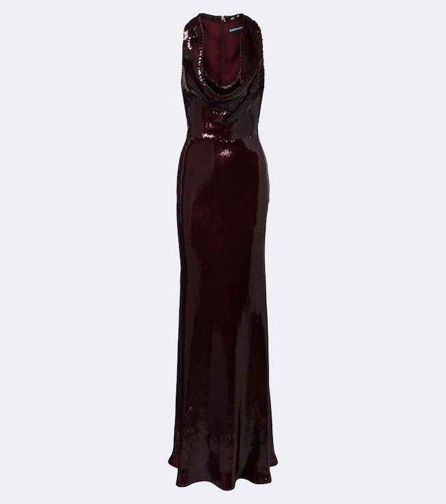 Sequined gown