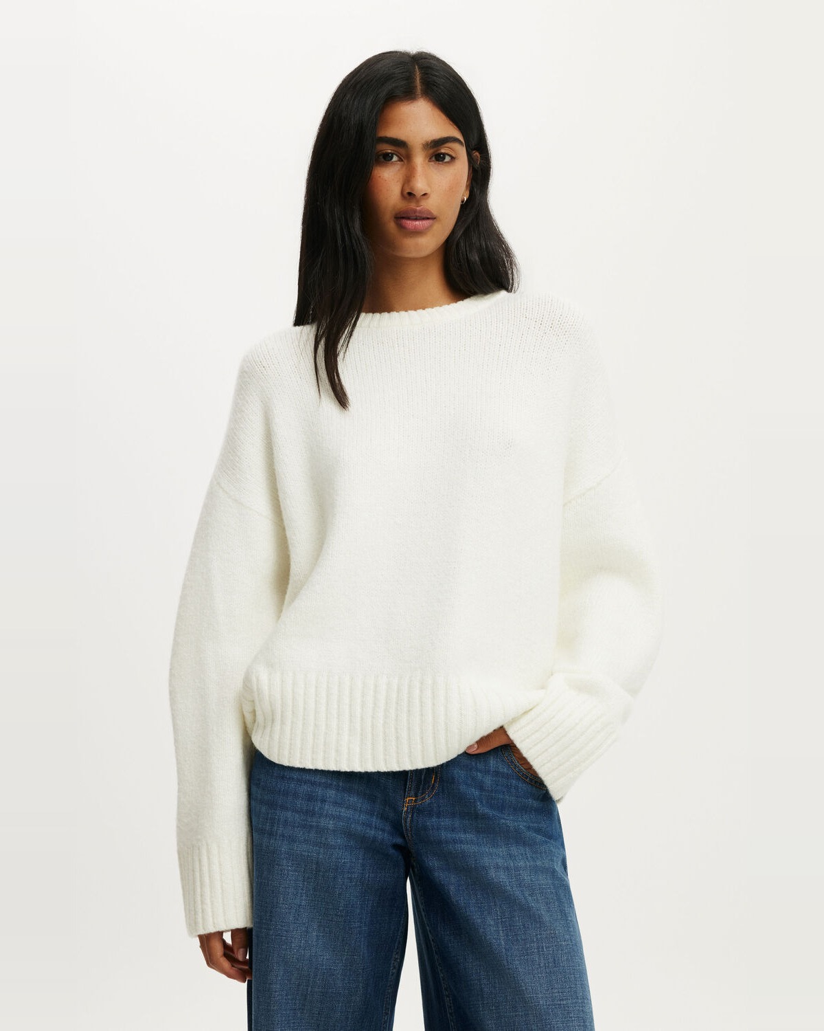 Luxe Crew Neck Sweater