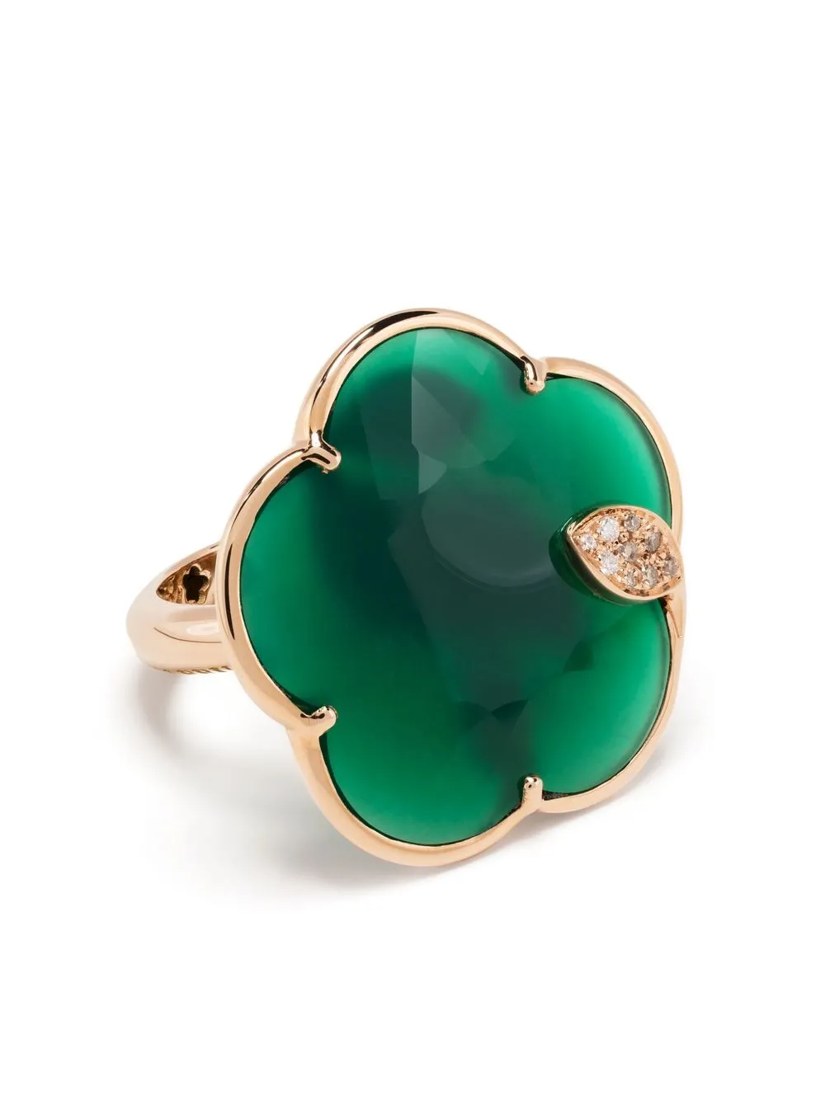 18kt rose gold Ton Joli diamond ring
