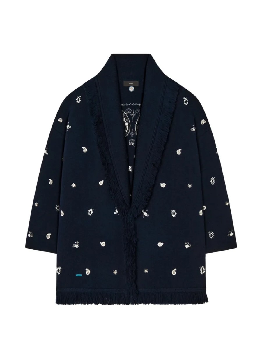 Echoes Of The Bandana Belted Cardigan
