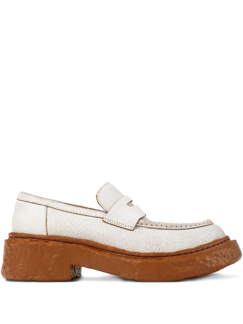 Vamonos penny leather loafers