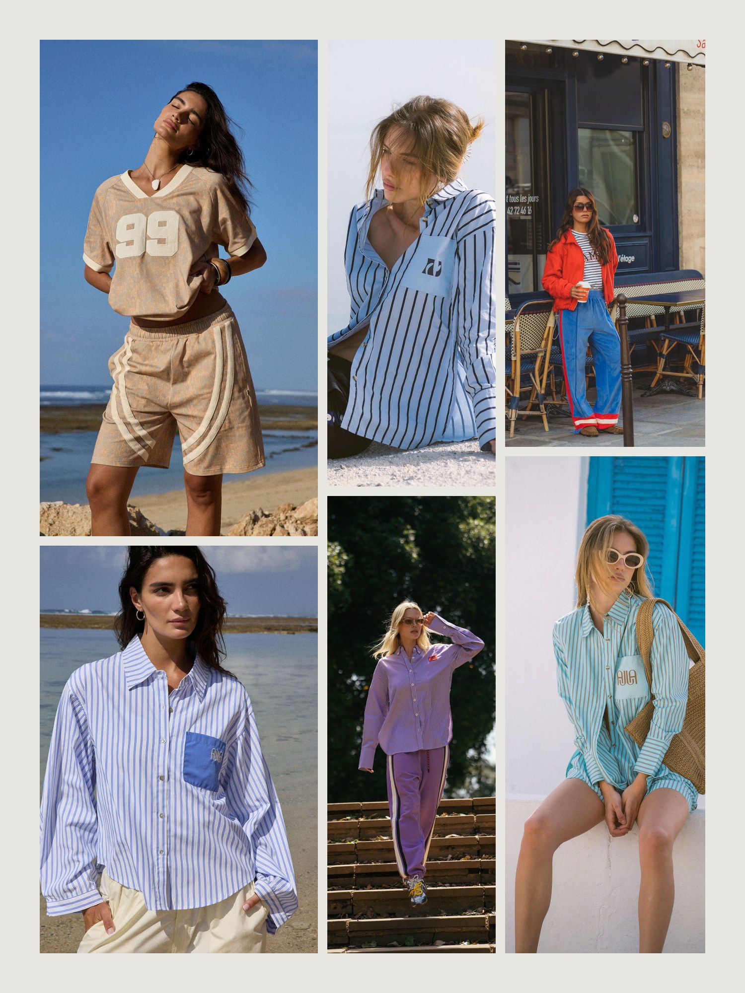 Araminta James campaign mood board