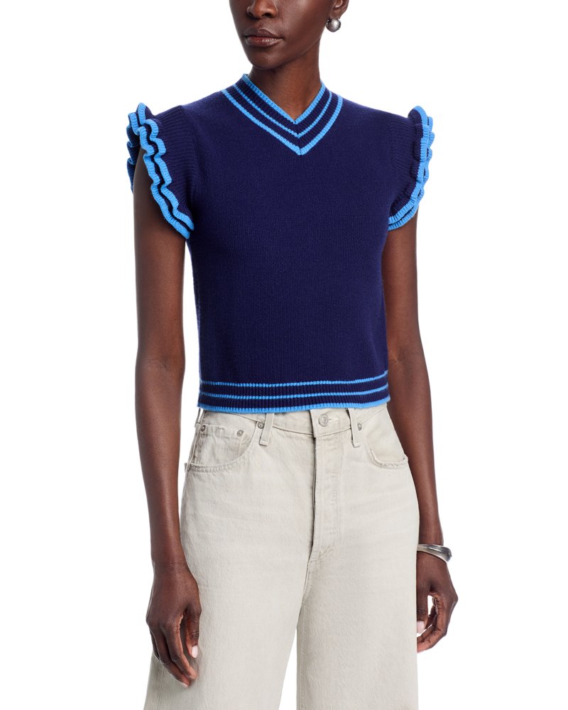 Trim Knit Top